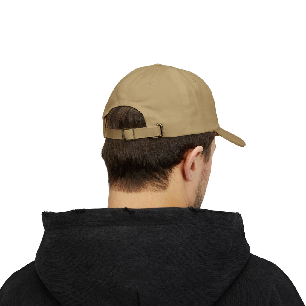 "Sleigh" Embroidered Dad Cap — Minimal Slay or Sleigh Holiday Baseball Hat