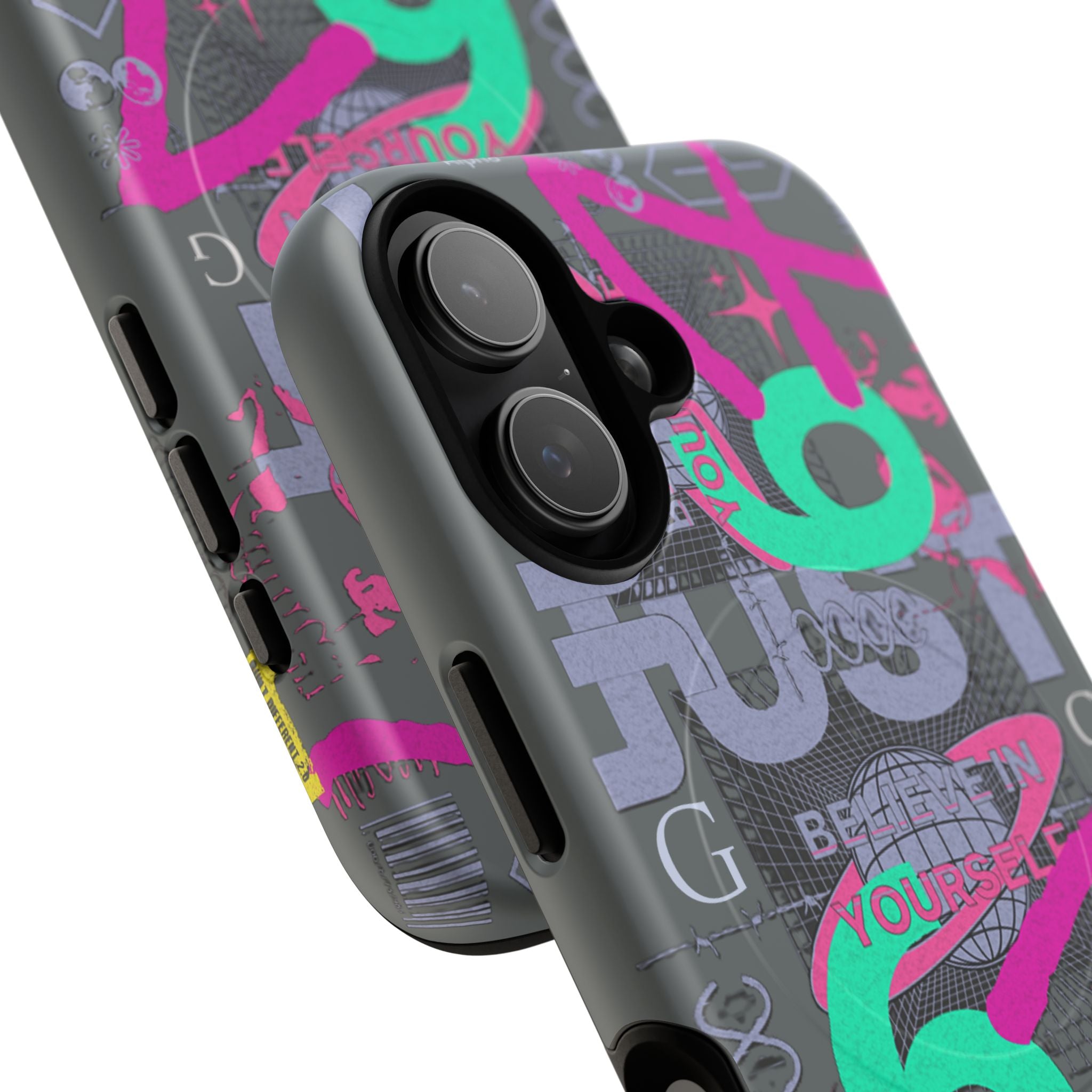 67 Vaporwave Street-Style Phone Case | Rugged Dual-Layer Protection | iPhone 17 Series