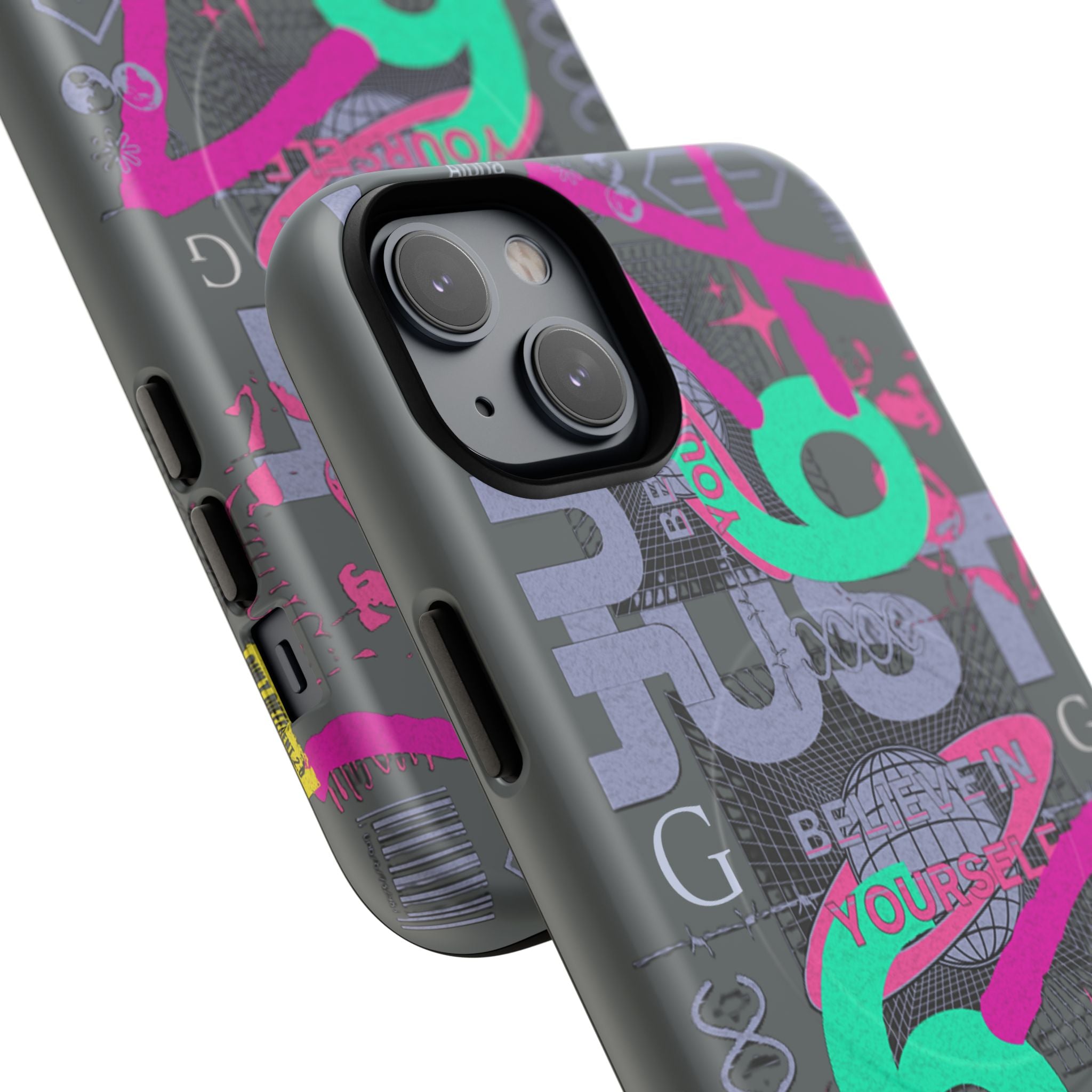 67 Vaporwave Street-Style Phone Case | Rugged Dual-Layer Protection | iPhone 17 Series