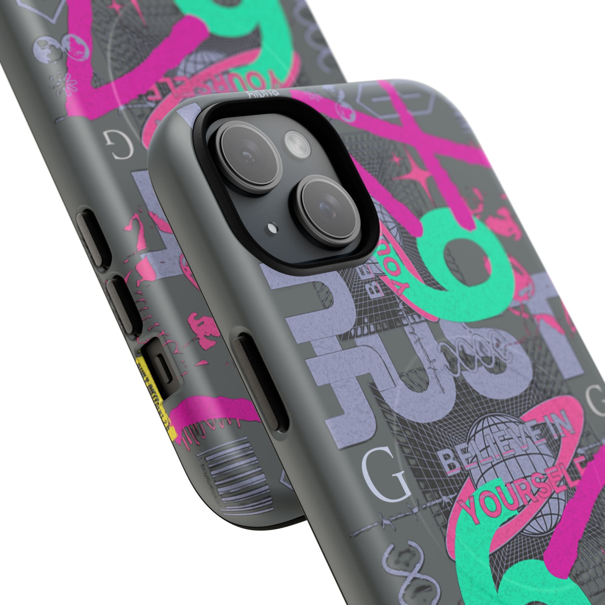 67 Vaporwave Street-Style Phone Case | Rugged Dual-Layer Protection | iPhone 17 Series