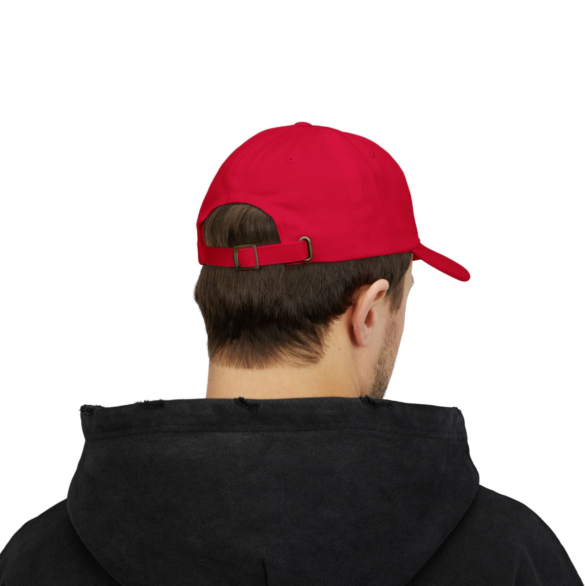 "Sleigh" Embroidered Dad Cap — Minimal Slay or Sleigh Holiday Baseball Hat
